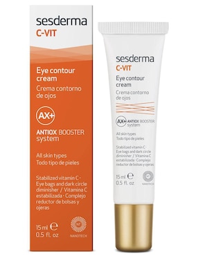 Crema Para Contorno De Ojos Recomendada Para Revitalizar De Día Y Noche C-Vit Sesderma Para Piel Mixta