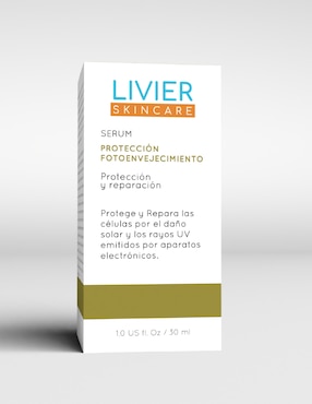 Sérum revitalizante Livier Skin Care todo tipo piel