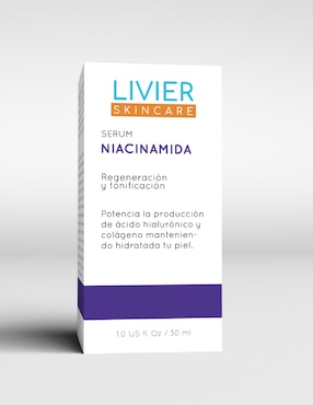 Sérum niacinamida Livier Skin Care todo tipo piel
