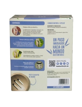 Set bath & body para purificar Bam Boo! Lifestyle 5 piezas