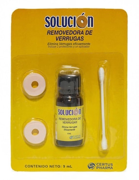 Limpiador corporal Solución Removedora de Verrugas Certus Pharma para revitalizar