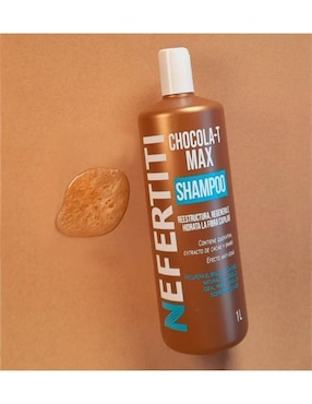 Shampoo reparador para cabello Chocola-T Max Nefertiti