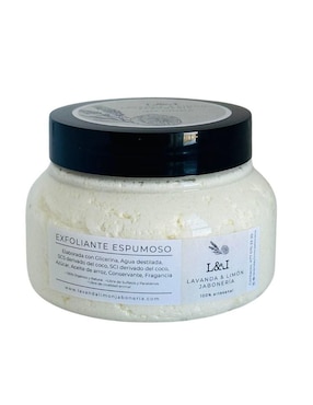 Exfoliante Corporal Lavanda & Limón Jabonería Para Todo Tipo De Piel