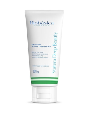 Limpiador facial Emulsión Activa Statera Deep Beauty Biobásica Eudérmica para hidratar