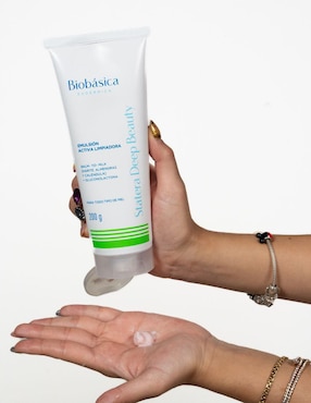 Limpiador facial Emulsión Activa Statera Deep Beauty Biobásica Eudérmica para hidratar