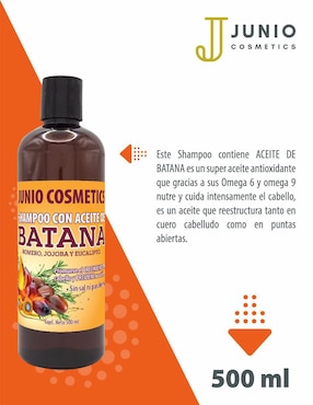 Set de shampoo para cabello Junio Cosmetics