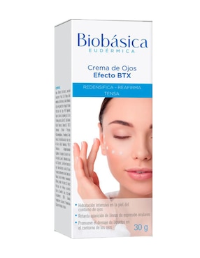 Crema para contorno de ojos recomendada para hidratar de día y noche Biobasica para todo tipo piel