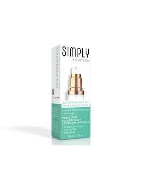 Protector solar FPS 50 Simply Solution Simply Solution 30 ml