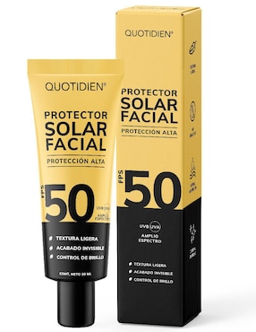 Bloqueador solar FPS 50 Quotidien 50 ml