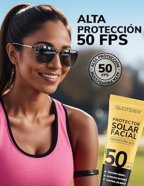 Bloqueador solar FPS 50 Quotidien 50 ml