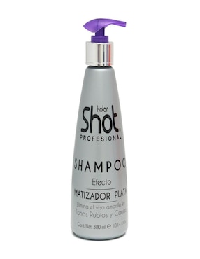 Shampoo matizador de canas Kolor Shot Profesional