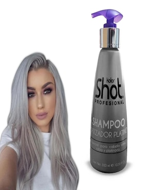 Shampoo matizador de canas Kolor Shot Profesional