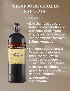 Kit de shampo y acondicionador Yeguada la Reserva anticaída y anti frizz