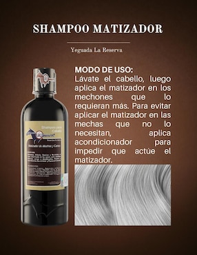 Shampoo matizador de canas Yeguada la Reserva