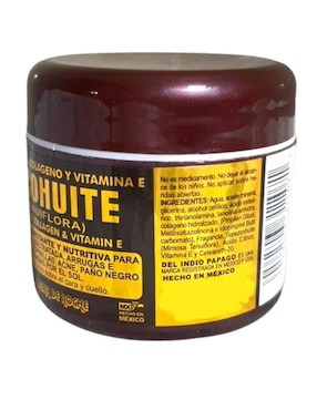 Crema para rostro y cuerpo recomendada para aclarar noche Del Indio Papago para piel mixta