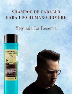 Set de shampoo anticaída para cabello Yeguada La Reserva