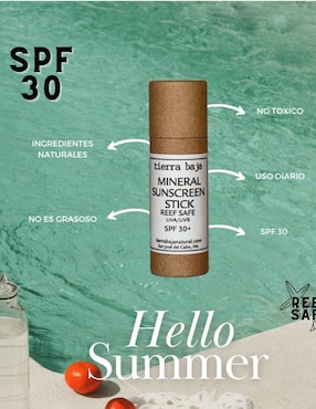 Protector solar FPS 30 Tierra Baja 30 g