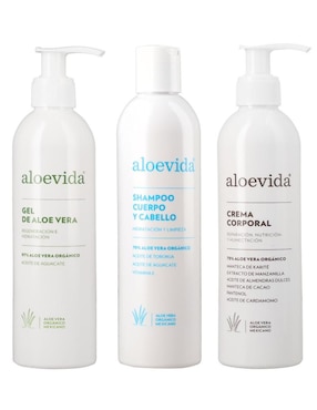 Kit tratamiento corporal hidratante Aloevida