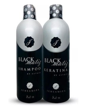 Set de shampoo para cabello todo tipo Dúo Platinum Jehesmipa Black Matiz