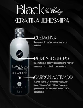 Set de shampoo para cabello todo tipo Dúo Platinum Jehesmipa Black Matiz