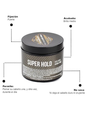 Cera para cabello The Shaving Co para fortalecimiento