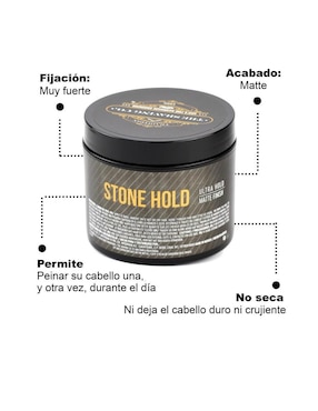 Cera para cabello The Shaving Co para fortalecimiento