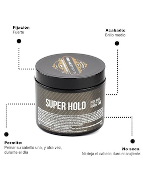 Cera para cabello The Shaving Co para fortalecimiento