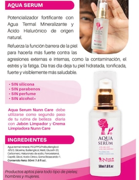 Kit tratamiento facial hidratante Nunn Care