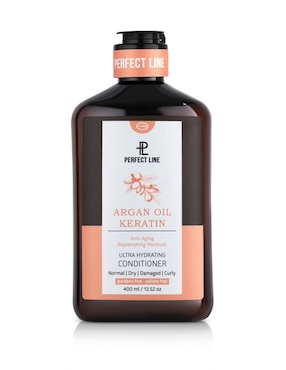 Imagen de producto Acondicionador para cabello de keratina con aceite de argán Perfect Line 400 ml