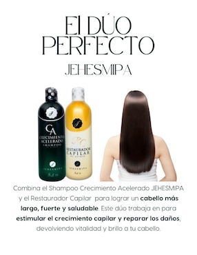 Kit de shampo y acondicionador para cabelo débil Jehesmipa