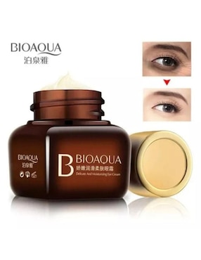 Crema para contorno de ojos recomendada para bolsas y ojeras día y noche Bioaqua para todo tipo piel