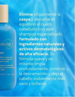 Set de shampoo para cabello todo tipo Scalp Aid Terramar