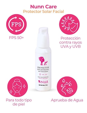 Kit de tratamiento facial Carbón Activado fps 50+ antimanchas Nunn Care