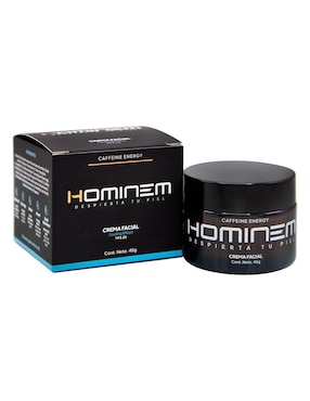 Crema facial recomendada para revitalizar de día y noche Hominem para todo tipo piel