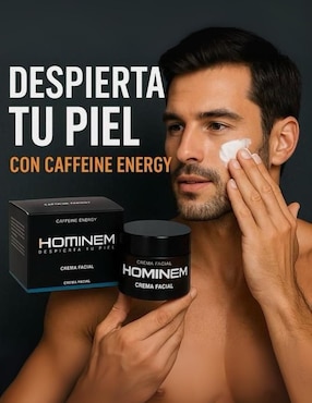Crema facial recomendada para revitalizar de día y noche Hominem para todo tipo piel