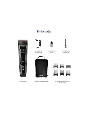 Recortadora de cabello beurer MN5X