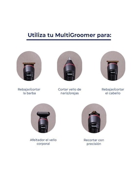Recortadora de vello facial y corporal beurer MN9X