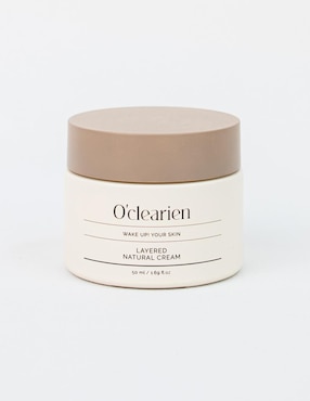 Crema facial recomendada para hidratar día y noche O´Clearien Layered Natural Cream para todo tipo piel
