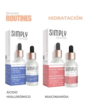Set de sérum facial Simply Solution