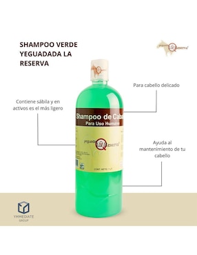 Set shampoo anticaída para cabello todo tipo Yeguada la Reserva 3 pack