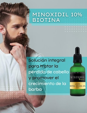 Tratamiento para barba y cabello Minoxidilber