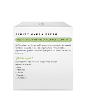 Crema  facial recomendada para hidratar  día Güish Juice Collection para todo tipo piel
