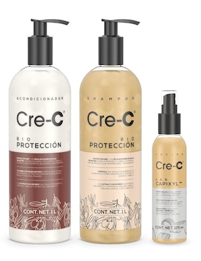 Kit de shampo y acondicionador para cabello Bio protección Cre-c