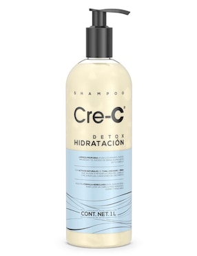 Kit de shampo y acondicionador para cabello maltratado détox hidratación Cre-c