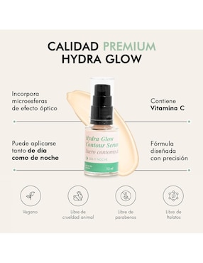 Sérum facial para ojos Hydra Glow Avoroots de todo tipo de piel