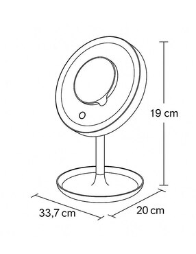 Espejo circular Beurer Beauty