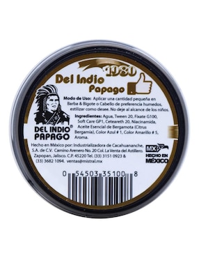 Cera para cabello Indio Americano anticaída