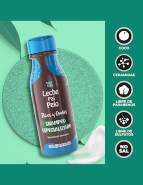 Shampoo para cabello rizado Leche pal Pelo rizos y ondas Leche pal Pelo 250 ml