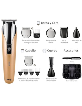 Recortadora de vello facial y corporal Belug