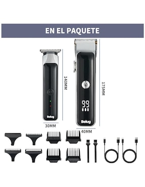 Recortadora de vello facial y corporal Belug